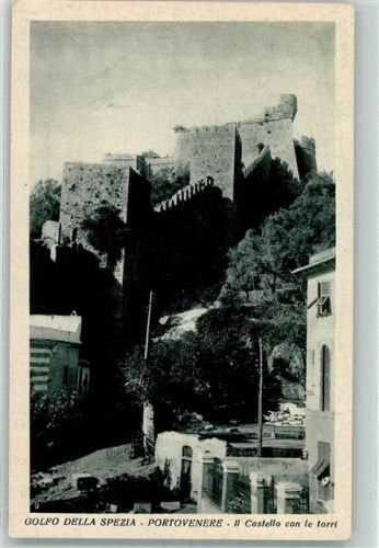 Portovenere Golfo della Spezia Il Castello con le torri