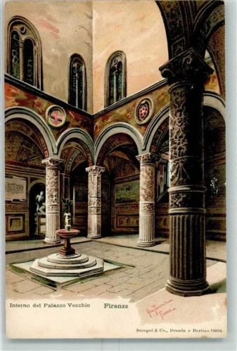 Firenze Interno del Palazzo Vecchio