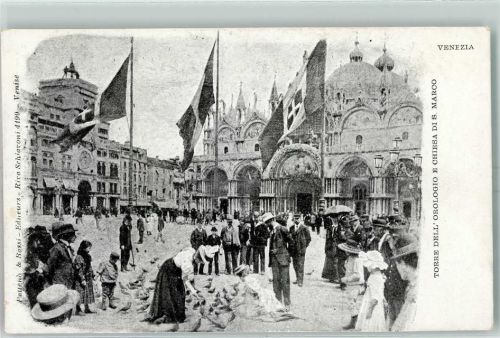 Venezia Torre dell` Orologio e Chiesa di S.Marco