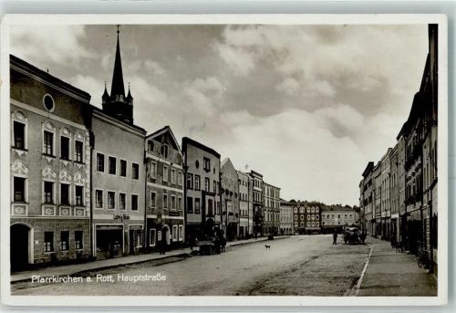 Pfarrkirchen Hauptstraße Hund Pferdewagen