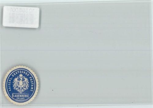 21481 W2058 Lauenburg , Elbe - Siegel Kaiserl. Deutsches Postamt