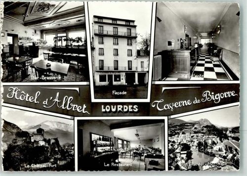 65100 Lourdes - Hotel d`Albert