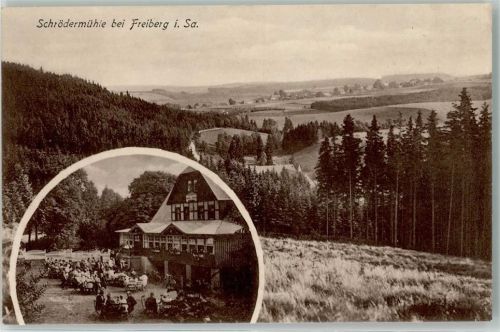 09599 O9200 Freiberg , Sachs - Gasthaus Schrödermühle