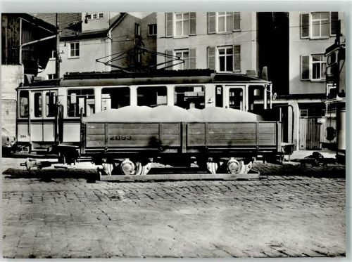 Stuttgart 1964 Bremssand-Transportwagen 2093 von 1944 SMS-Museumswagen-Sammelkarte 1010