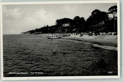 Rewahl Ostseebad Segelboot