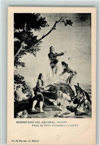 Nr. 43 Gemälde von Goya Monasterio del Escorial : Echando la Gometa