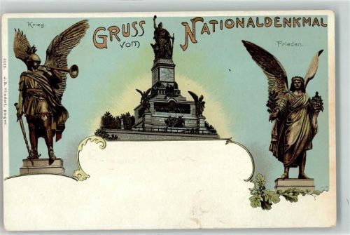 Niederwalddenkmal Nationaldenkmal Krieg und Frieden Engel