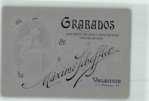 Valencia Grabados Para Bajo Relieve y Alto Relieve Troqueles Maximo Scheffler