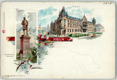 Köln Altstadt-Süd 101 Denkmal Bismarck Post