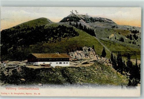 Tegernsee Unterkunftshaus auf dem Wallberg