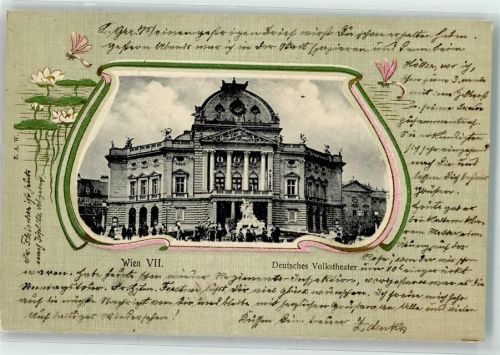 1070 Wien 7. Bezirk, Neubau 1902 - Deutsches Volkstheater