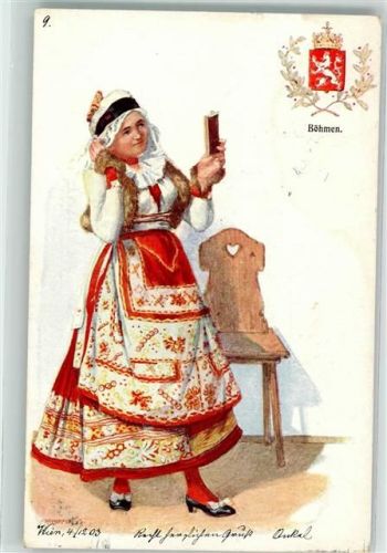1903 Nr 547-1 Tracht Böhmen