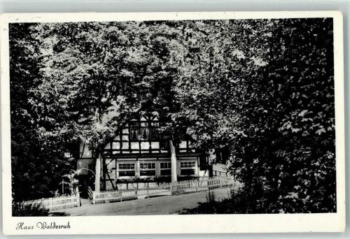 57627 W5238 Hachenburg - Gasthaus Haus Waldesruh Landpost Heimborn über Hachenburg