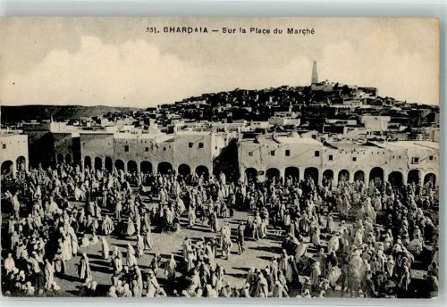 Ghardaia Marktszene Marktplatz