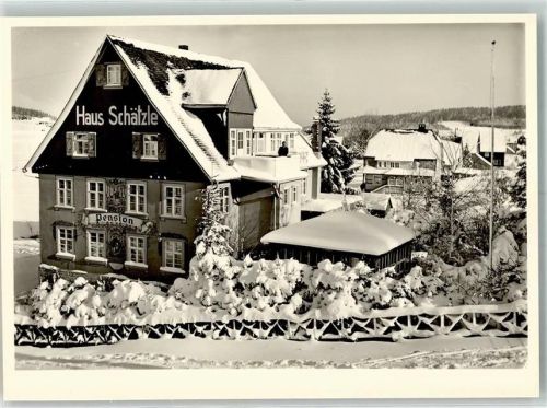 Schönwald Pension Haus Schätzle Winter