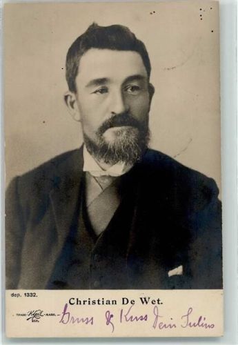1901 Christiaan de Wet Burengeneral