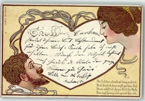 1907 Liebe Poesie / Liebe Reim