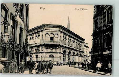 Riga 1918 die Börse