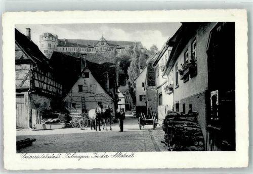 72070 W7400 Tübingen - In der Altstadt unterhalb des Schlosses
