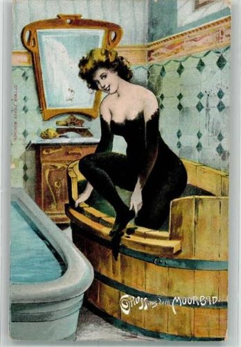 1911 Akt nackte Frau Erotik Zieher, Ottmar