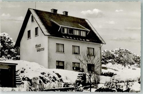 Willingen Winter Haus Werra