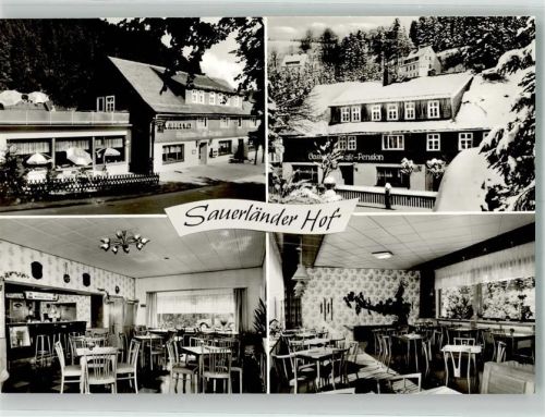 Willingen Gasthaus Sauerländer Hof Cafe Pension