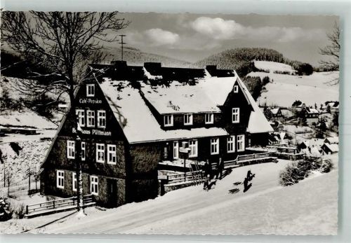 Schwalefeld Pension Berghaus Püttmann Winter
