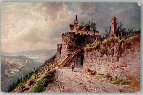Bad Kreuznach 1927 Burg Kauzenburg