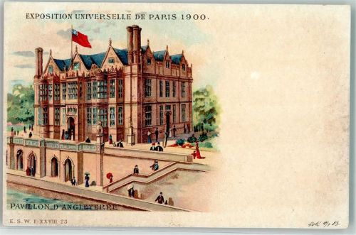 Paris Exposition Universelle 1900 Pavillon d'Angleterre