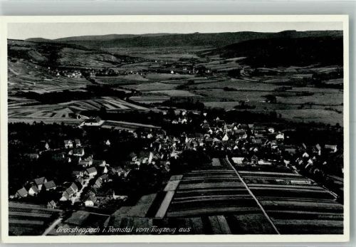 Großheppach Fliegeraufnahme Freigegeben d. R.L.M.