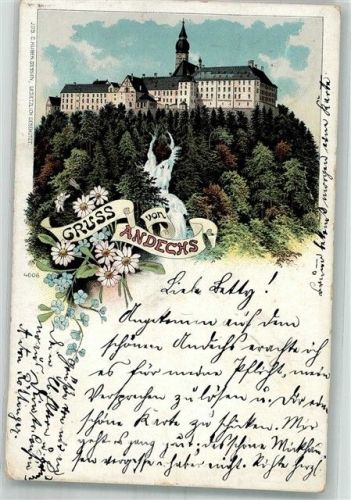 Andechs 1900 Kloster