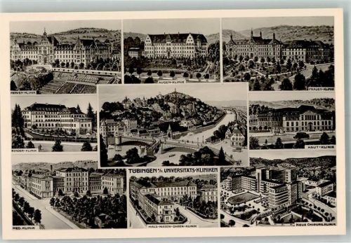 72070 W7400 Tübingen Foto AK Krankenhaus