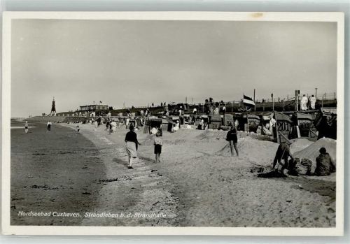 Cuxhaven Schwimmbad Strandleben Strandhalle