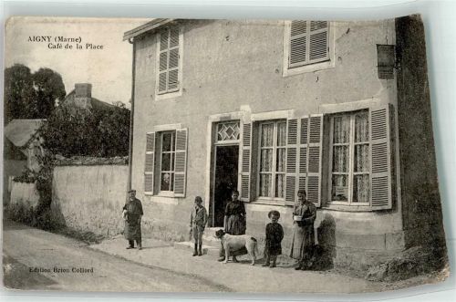 Aigny Gasthaus Cafe de la Place