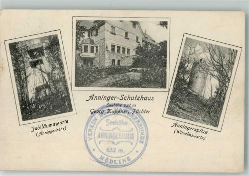 Gaaden Hüttenstempel Anningerhaus Aussichtsturm