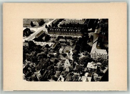 Cuxhaven 1968 Foto montiert auf Karton Gorch-Fock- Straße