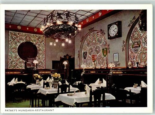 Wien Pataky`s Hungaria Gasthaus Spiegelgasse