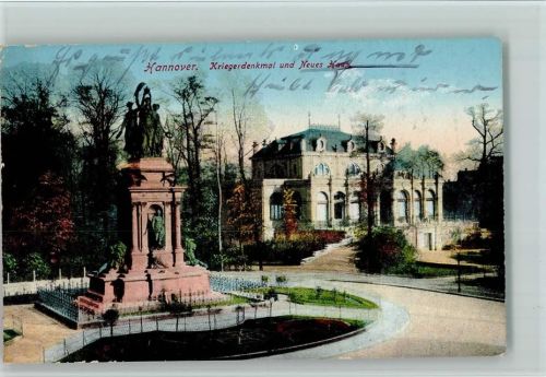 Hannover Kriegerdenkmal und Neues Haus