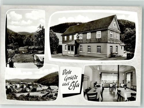 35116 W3559 Eifa , Kr Frankenberg, Eder - Gasthaus zur Post