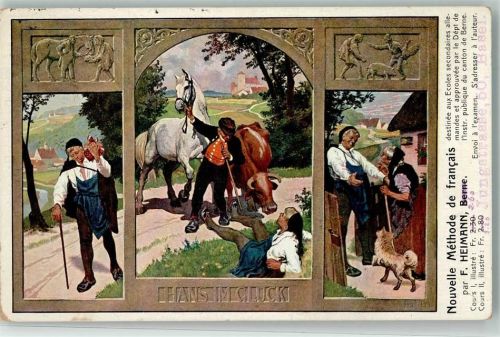 1919 Meinholds Schulbilder Hans im Glück