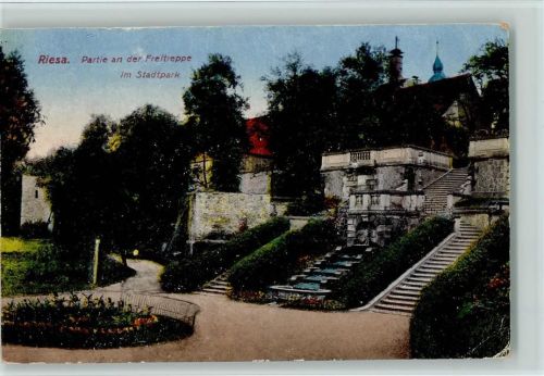Riesa Freitreppe Stadtpark