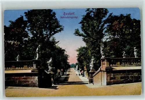 Rastatt Schloßeingang