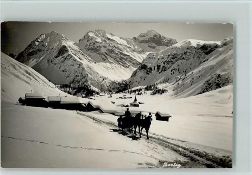 Sertig Dörfli Winter