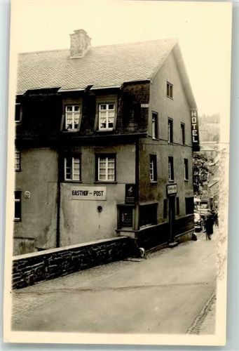 Monschau Gasthaus Post Ort handschriftlich Kaltenherberg