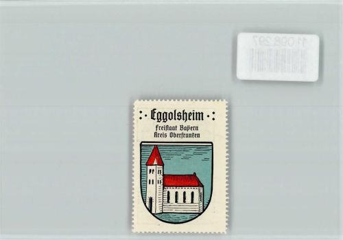 Eggolsheim Vignette Wappen Kaffee Hag ca 1920-1940