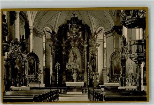 Scheinfeld Kloster- Kirche Schwarzenfeld innen