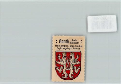 Kanth Vignette Wappen Kaffee Hag ca 1920-1940