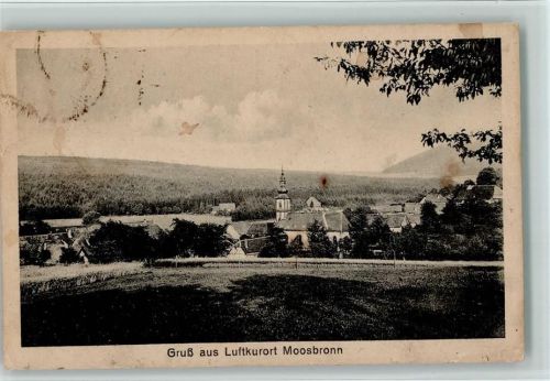 Moosbronn Blick nach Moosbronn