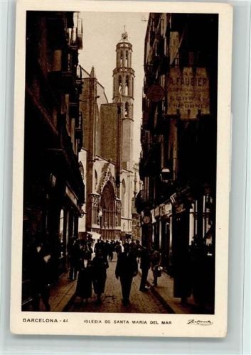 Barcelona Kirche Snta Maria del Mar