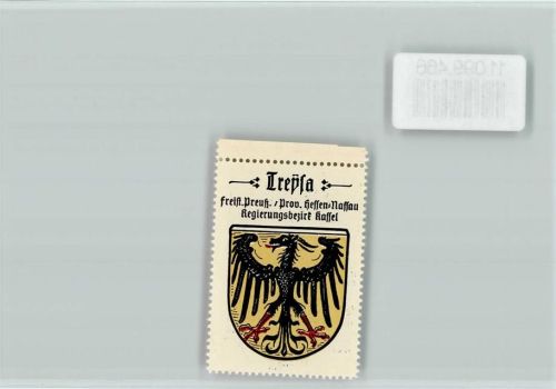 Treysa Vignette Wappen Kaffee Hag ca 1920-1940